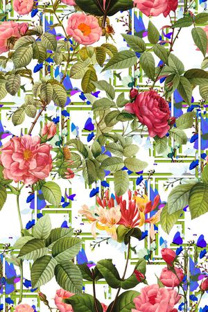 手绘印花华亿平台图片