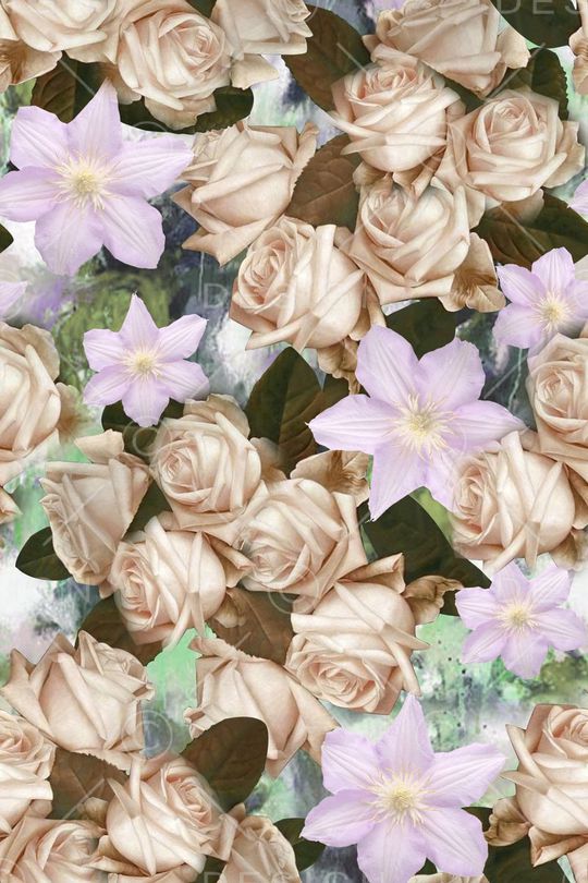 水彩印花华亿平台图片