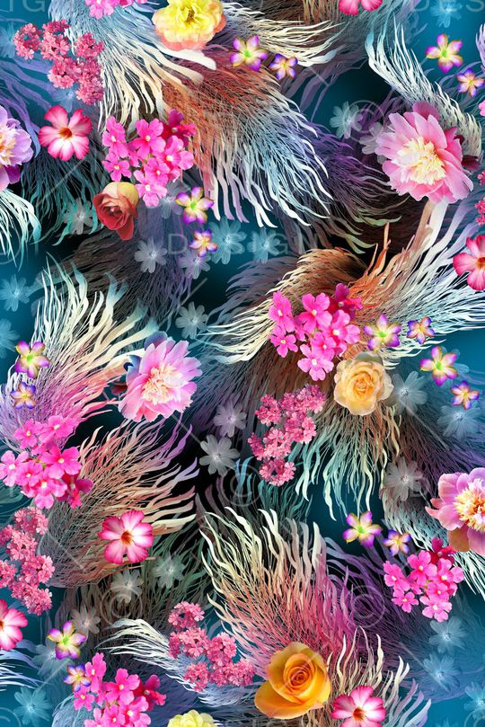 云纹印花华亿平台图片