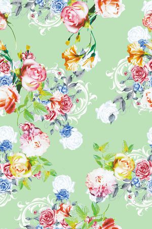 时尚印花华亿平台图片