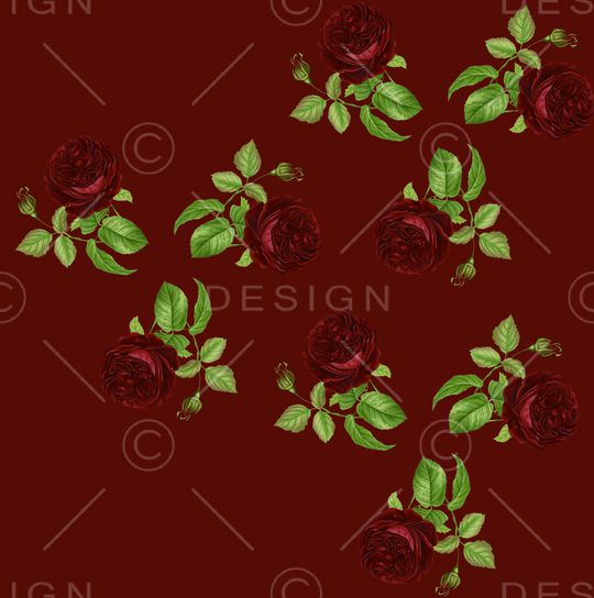 玫瑰印花华亿平台图片