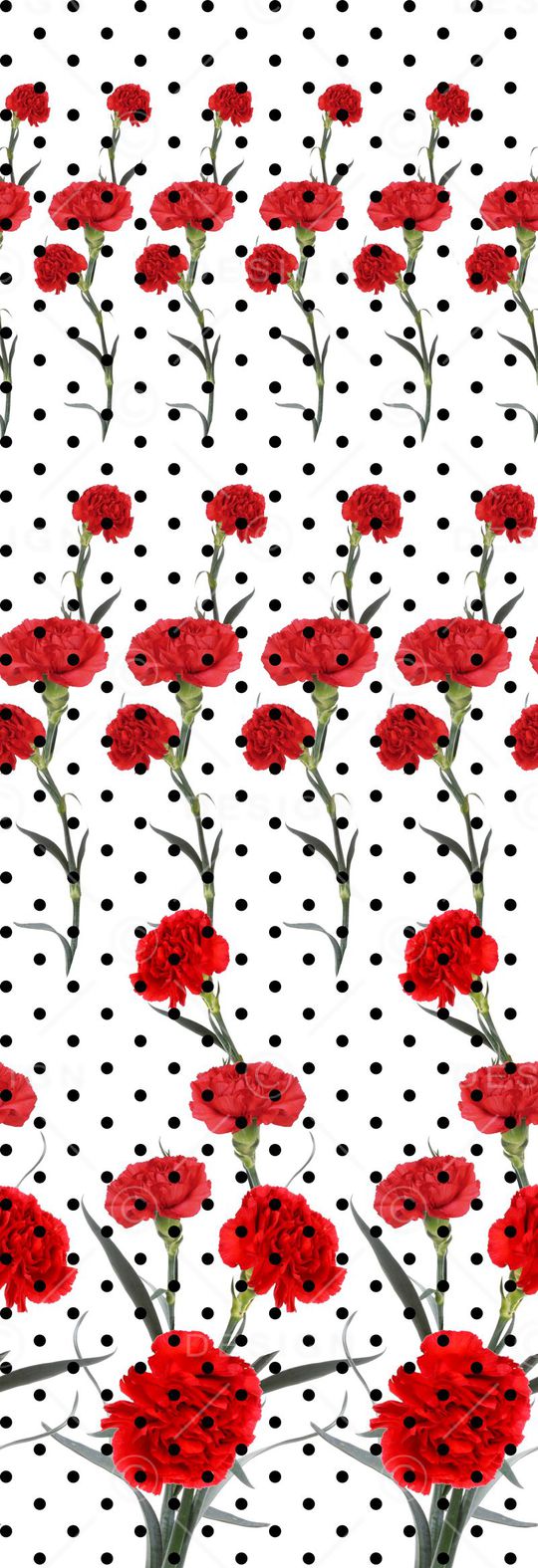 康乃馨印花华亿平台图片