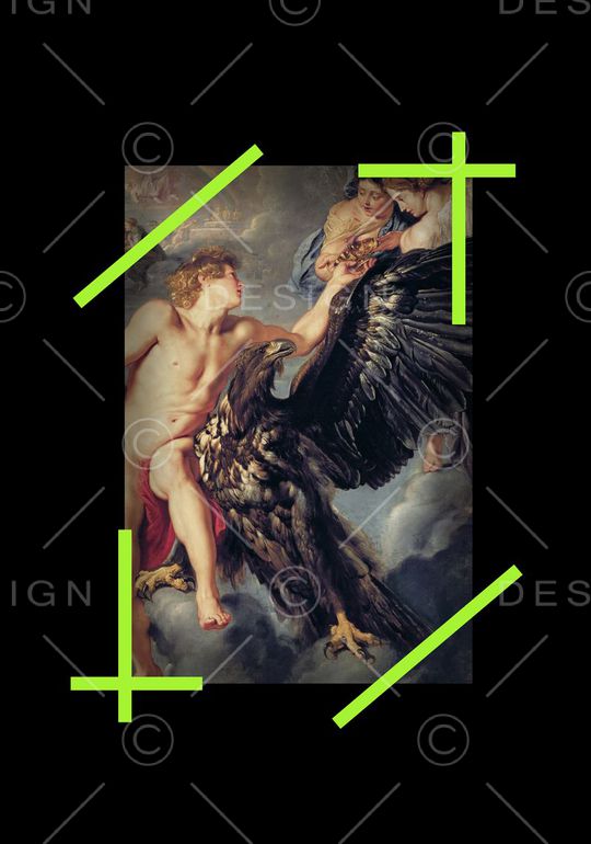 抽象印花华亿平台图片