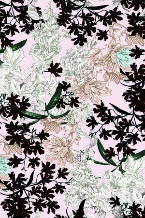 几何花印花华亿平台图片