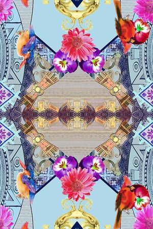 民族风印花华亿平台图片