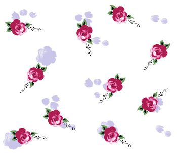 小碎花印花华亿平台图片