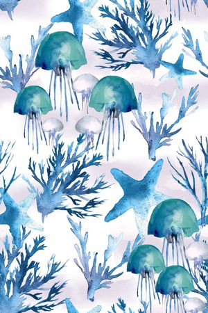 水墨印花华亿平台图片