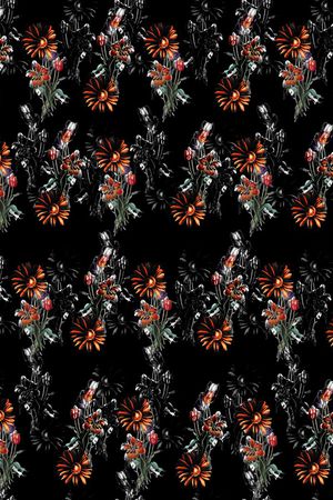 花朵印花华亿平台图片