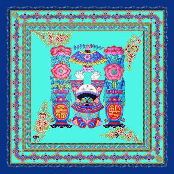 民族风印花华亿平台图片