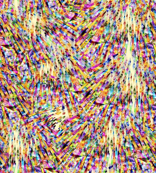 几何印花华亿平台图片