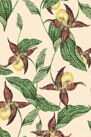 植物印花华亿平台图片