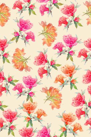 花朵印花华亿平台图片