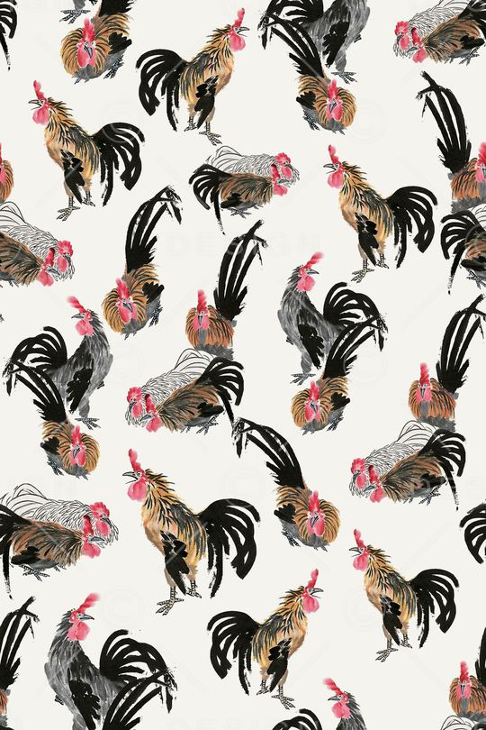 花鸟印花华亿平台图片