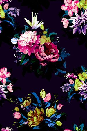 花丛印花华亿平台图片