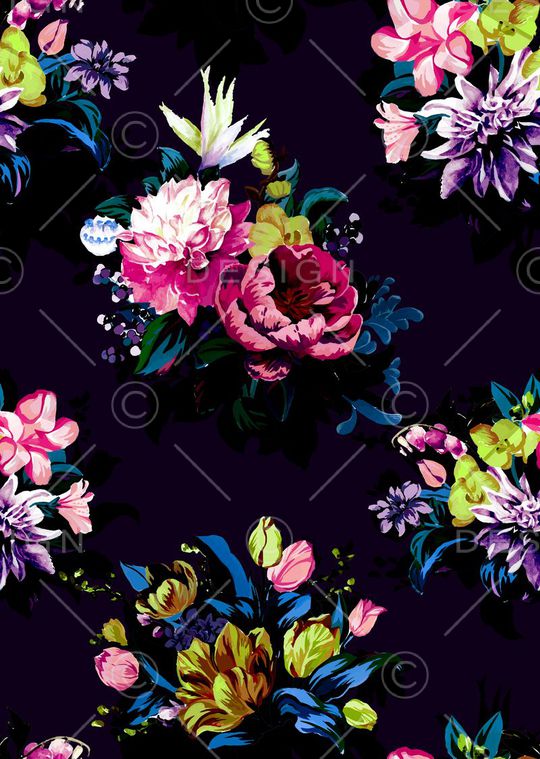 花丛印花华亿平台图片