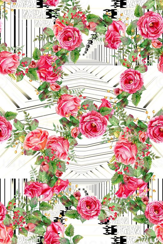 花朵印花华亿平台图片