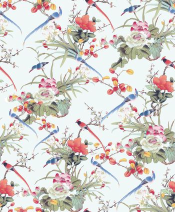 604455-中国风花鸟女装花卉