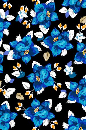 小碎花印花华亿平台图片