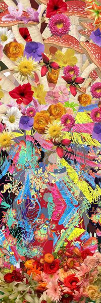 乱花印花华亿平台图片