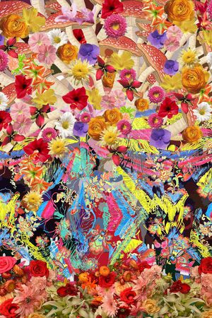 乱花印花华亿平台图片