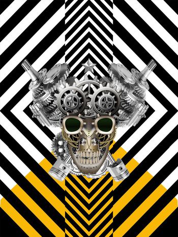 机械齿轮印花华亿平台图片