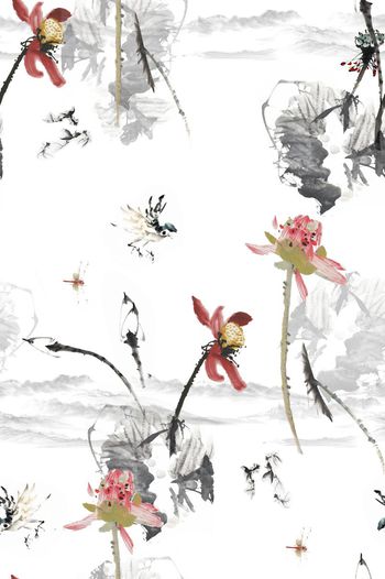 国画印花华亿平台图片