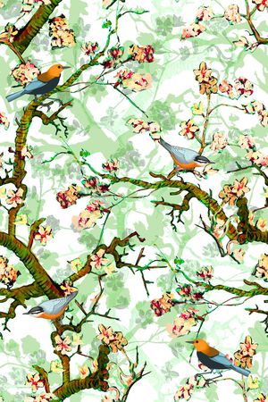 中国风印花华亿平台图片