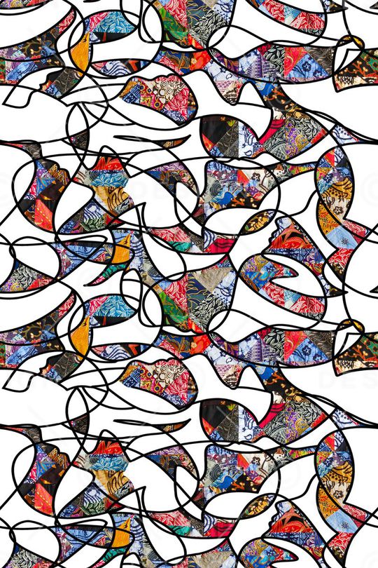 男装女装图案印花华亿平台图片