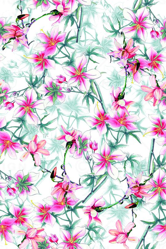 中国风印花华亿平台图片