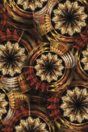 漩涡印花华亿平台图片