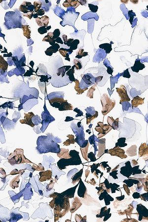 热带植物印花华亿平台图片