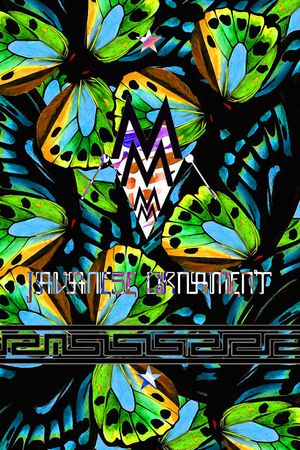 蝴蝶纹理印花华亿平台图片