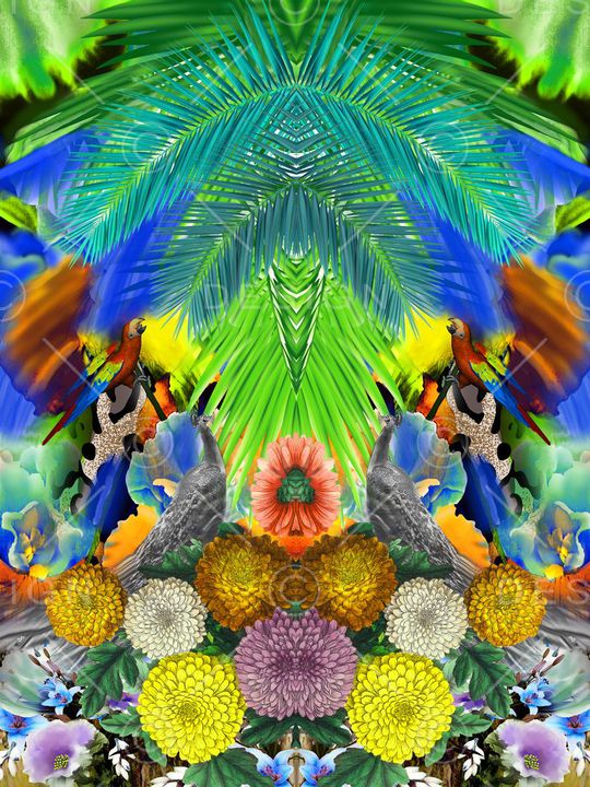 花朵印花华亿平台图片