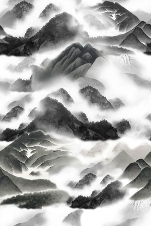 中国风印花华亿平台图片