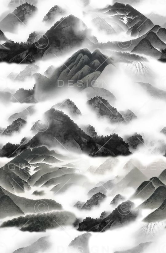 中国风印花华亿平台图片