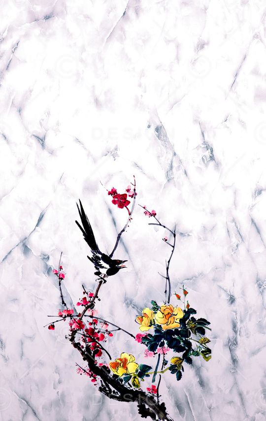 梅花印花华亿平台图片