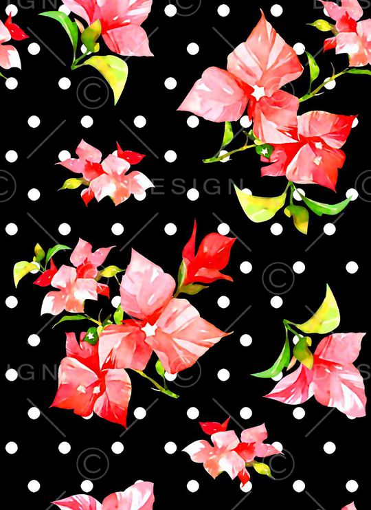 波点印花华亿平台图片