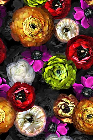 复古印花华亿平台图片