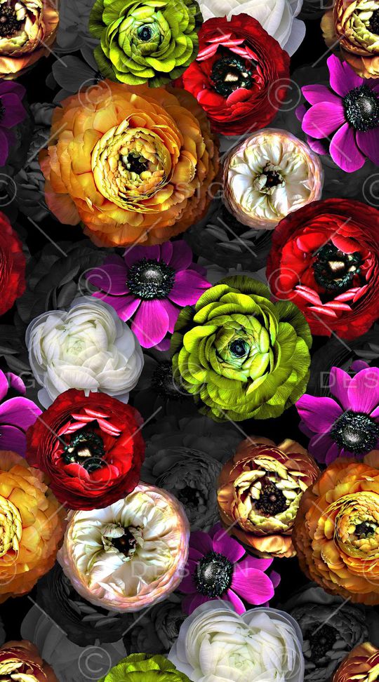 复古印花华亿平台图片