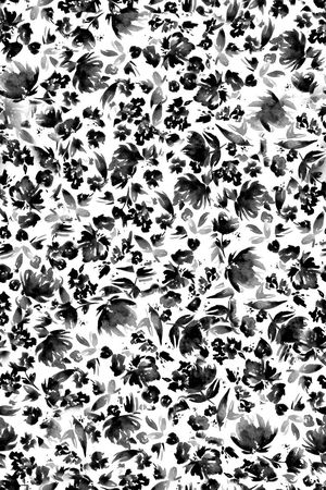 黑白华亿平台印花华亿平台图片