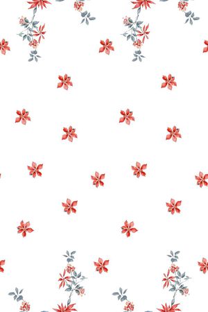 清新田园印花华亿平台图片