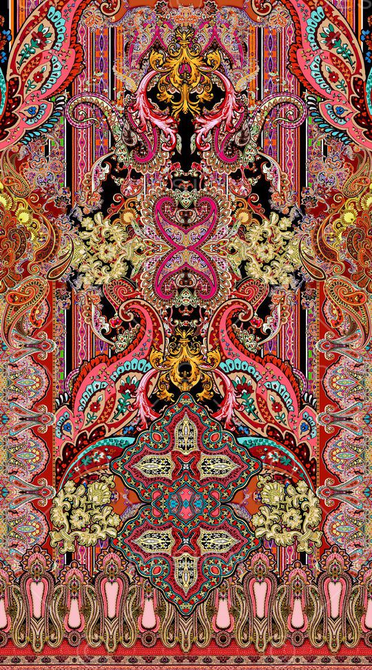 民族风印花华亿平台图片