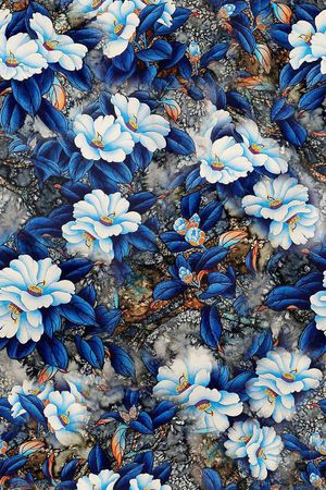 小碎花印花华亿平台图片