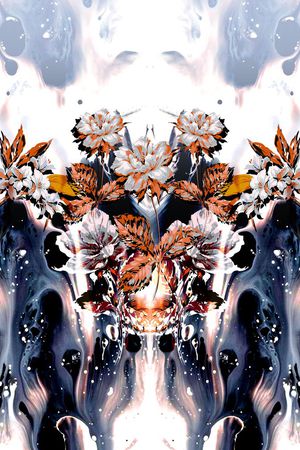 花朵印花华亿平台图片