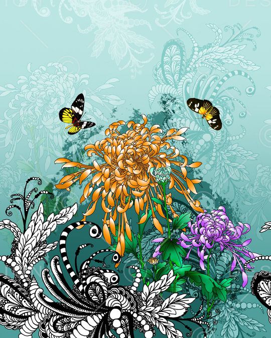 大花印花华亿平台图片