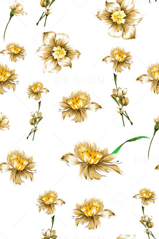 小碎花印花华亿平台图片