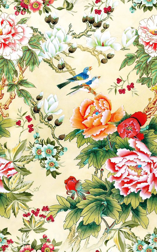 鹦鹉印花华亿平台图片