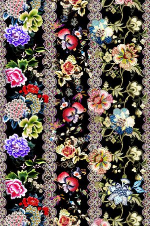 民族风印花华亿平台图片