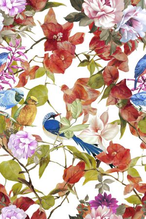 清新印花华亿平台图片