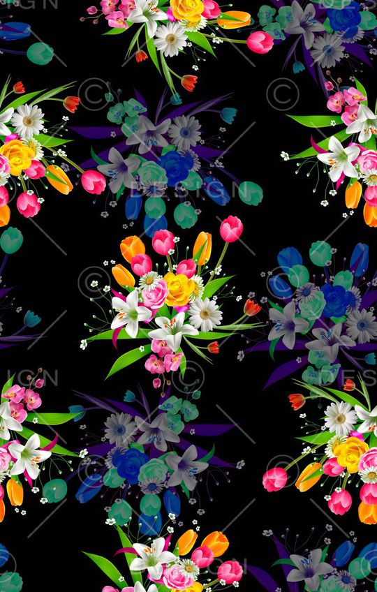 插花印花华亿平台图片